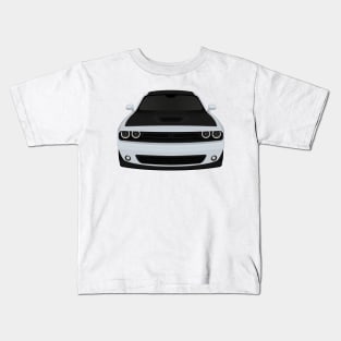 Challenger Silver + Black Kids T-Shirt